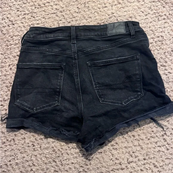 American Eagle Outfitters Dark Denim Jean Shorts - Picture 2 of 3